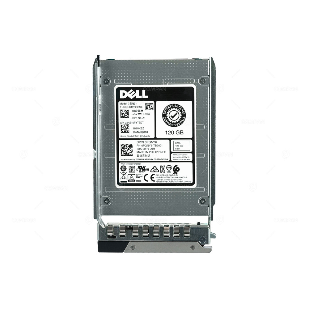 PGNY6 G14  DELL SSD 120GB SATA 6G 2.5" SFF FOR DELL POWEREDGE G14